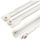 Drawer Slides, Bottom Mount, 16" Set, White