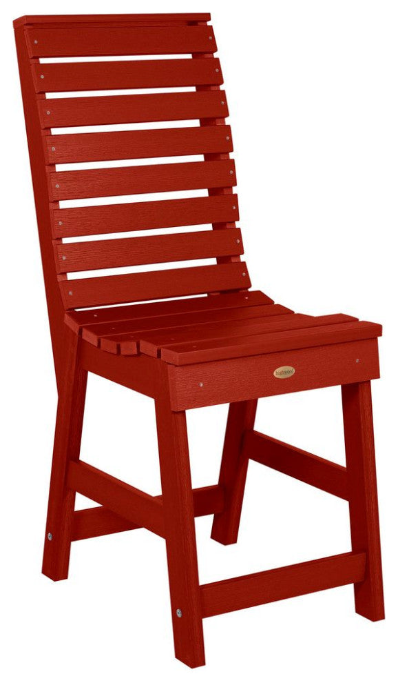 Weatherly Counter Side Chair, Rustic Red