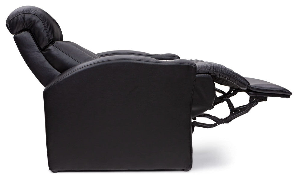 Seatcraft Baron Home Theater Seating, Black, Row of 4
