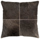 Surya Zavala ZVA-001 18"x24" Pillow Cover, Cream/Silver Gray