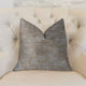 Bella Isabella Brown and Beige Luxury Throw Pillow, 20"x26" Standard