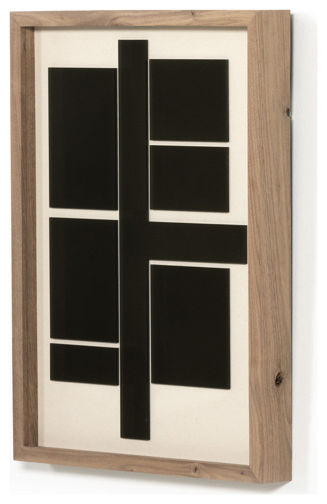 Intersect Smoke Grey By Fh Art Studio