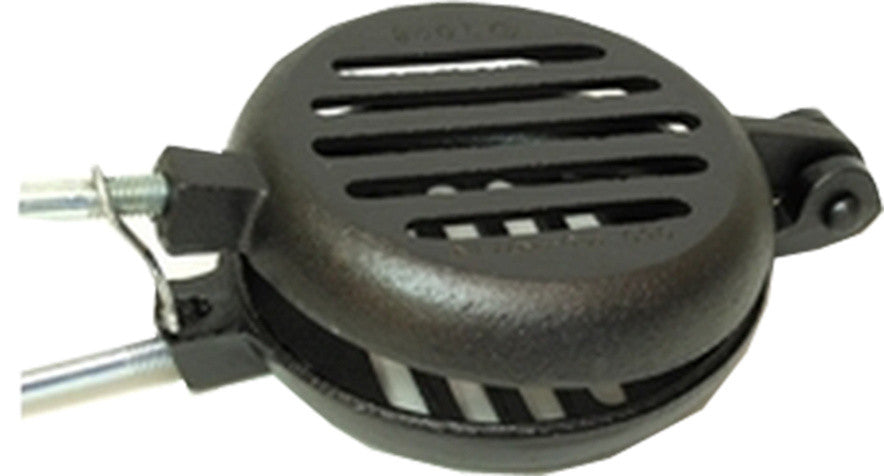 Pre Seasoned Round Hamburger Iron