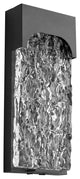Oxygen Lighting 3-725-15 Nitro 1-Light Exterior Wall Sconce, Black