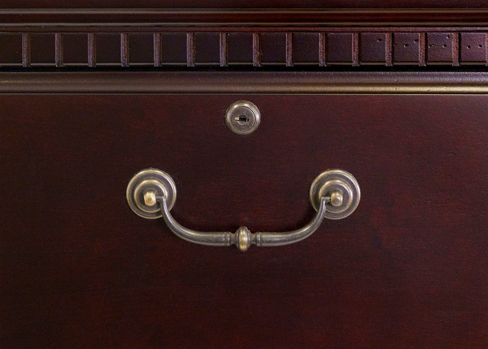 Martin Furniture Huntington Club 4 Drawer File Cabinet