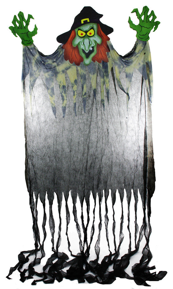 11'' Hanging Halloween Witch Decoration