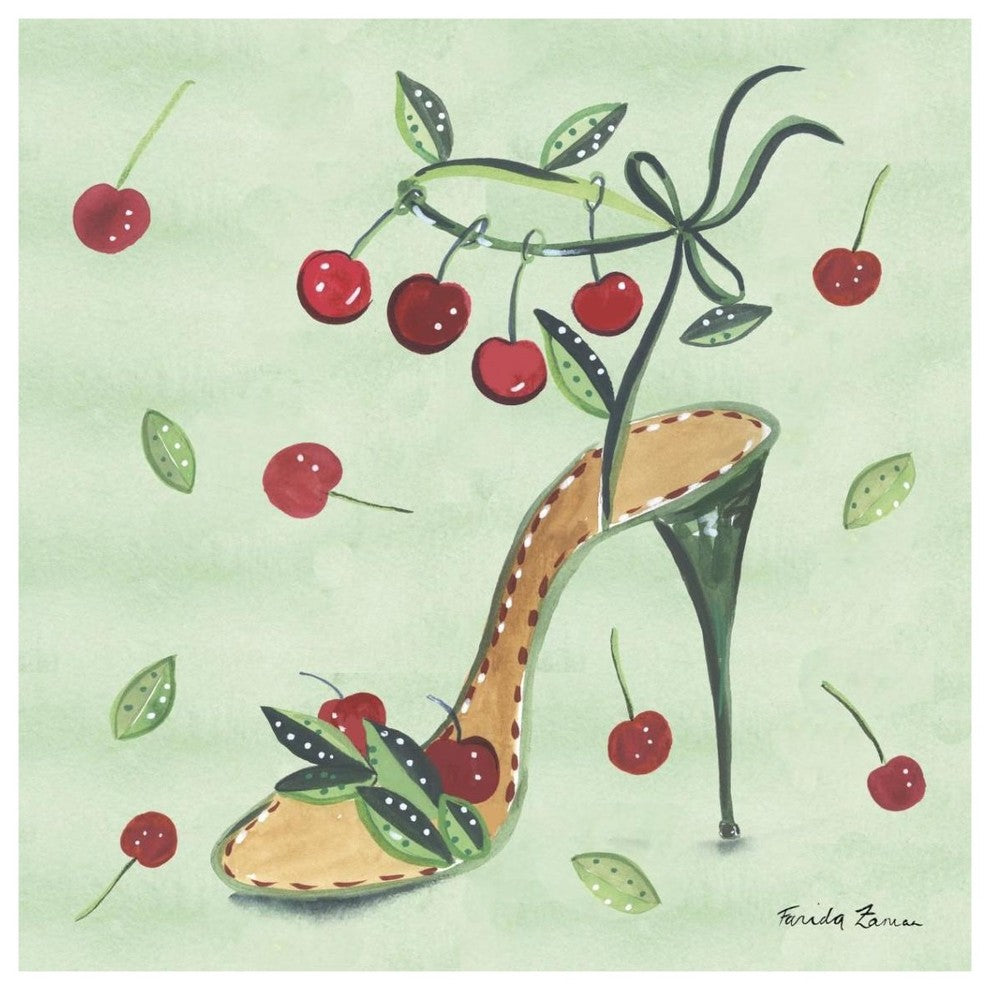 "Love Shoes III" Digital Paper Print by Farida Zaman, 38"x38"