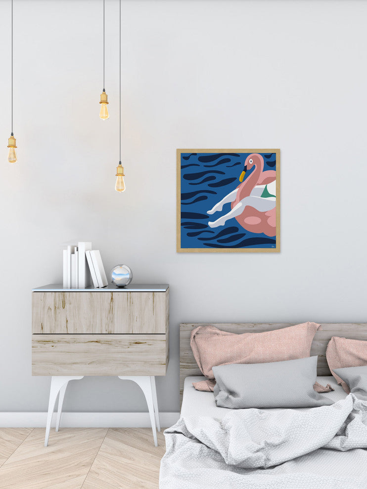 "If You Love the Sun" Framed Painting Print
