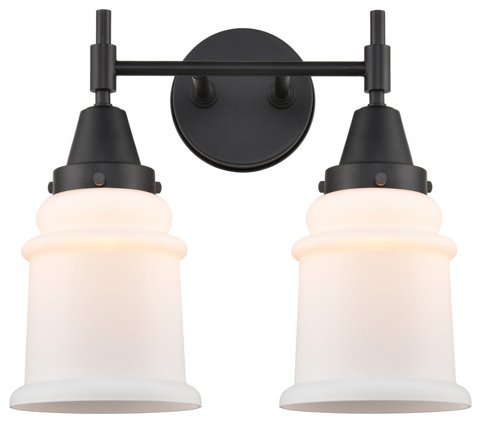INNOVATIONS LIGHTING 447-2W-BK-G181-LED Caden 2 Light 17 inch Bath Vanity Light