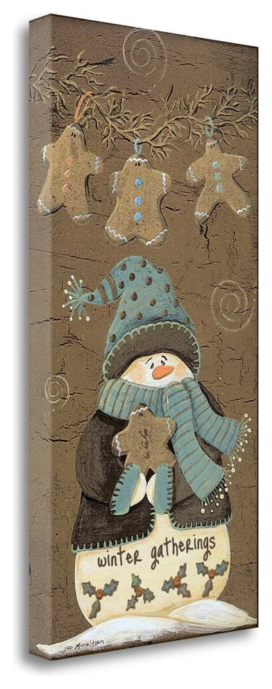 "Winter Gatherings" By Jo Moulton, Giclee Print on Gallery Wrap Canvas