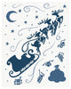 "Christmas Otomi Tile II" Digital Paper Print by Elyse DeNeige, 30"x37"