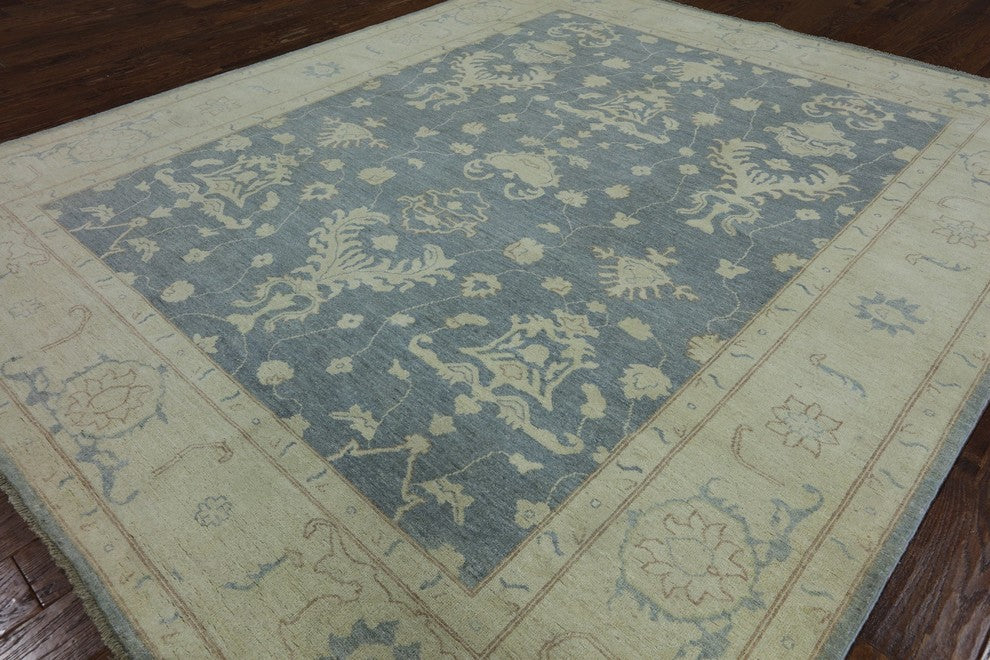8'x10' Oriental Peshawar Hand Knotted Area Rug, MC554