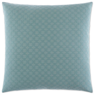 Full Circle Pillow - Aqua