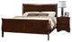Homelegance Mayville 2-Piece Sleigh Bedroom Set, Brown Cherry