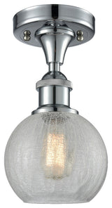 INNOVATIONS LIGHTING 516-1C-PC-G125 Athens 1 Light Semi-Flush Mount