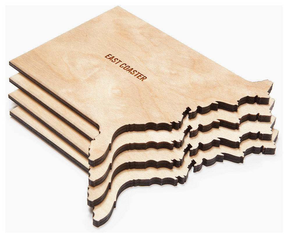 "East Coasters" - Beverage Coasters