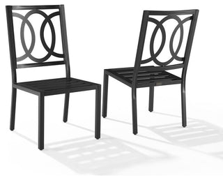 Chambers 2Pc Outdoor Metal Dining Chair Set