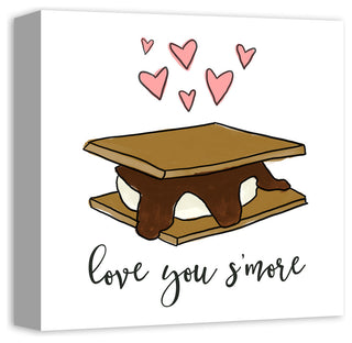 S'more Love 12x12 Canvas Wall Art