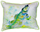 Yellow Perch Extra Large Zippered Pillow 20x24