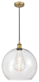 Innovations 616-1P-BB-G122-14-LED 1-Light Pendant, Brushed Brass