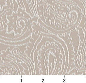 Beige, Traditional Abstract Paisley Designed Woven Upholstery Fabric By The Yard