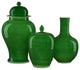 Imperial Green Temple Jar