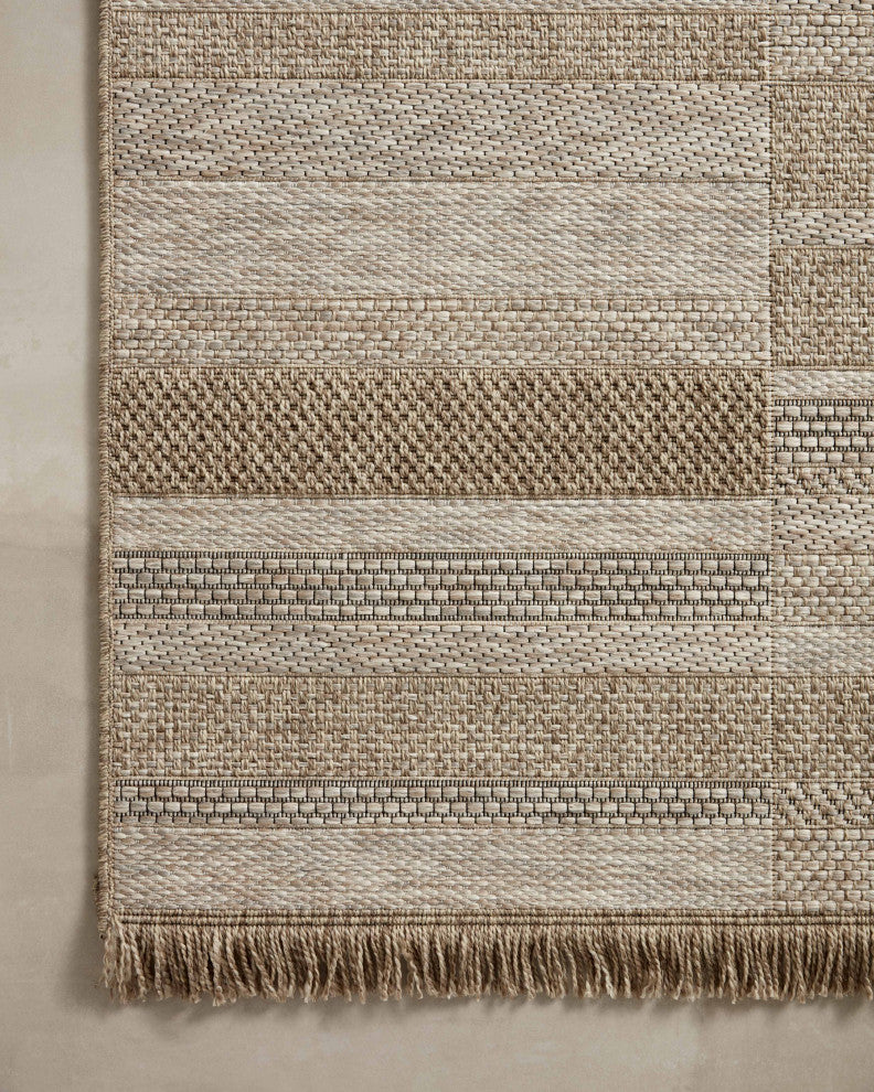 Loloi II In / Out Dawn Natural 3'-9" x 5'-9" Accent Rug