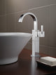 Delta Vero Single Handle Vessel Bathroom Faucet, Chrome, 753LF