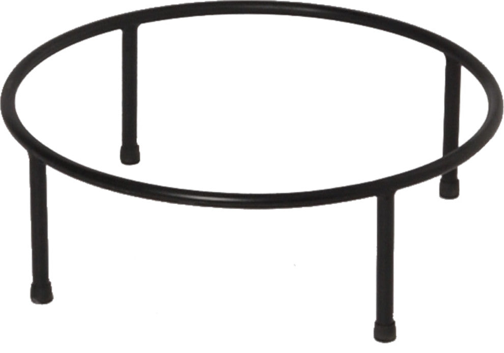 Small Round Stand, Black, 12"