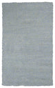 HomeRoots 8'x11' Blue Heather Hand Woven Indoor Shag Area Rug