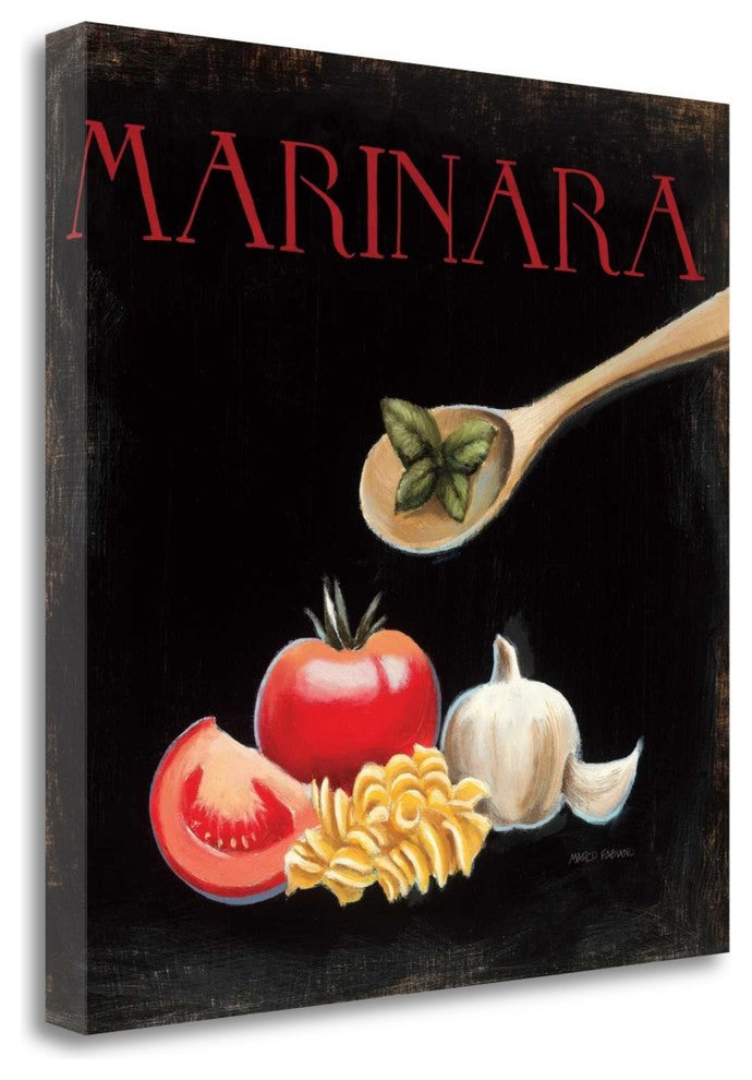 "Italian Cuisine IV" By Marco Fabiano, Giclee Print on Gallery Wrap Canvas