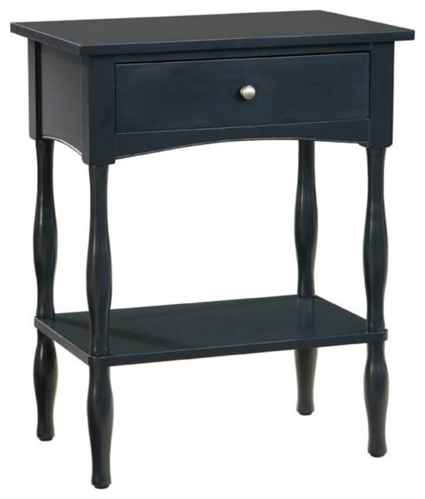 Shaker Cottage End Table, Charcoal Gray