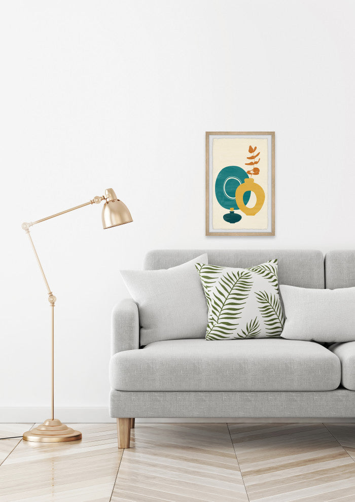 "Mirror of Curiosity" Framed Painting Print, 20x30