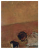 "Danseuses Montant Un Escalier (left)" Paper Print by Edgar Degas, 14"x18"