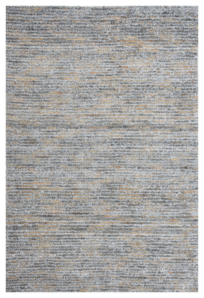 Kauai Horizon Area Rug, Grey/Natural, 6' X 9'
