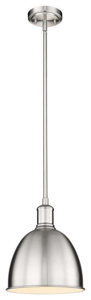 Zlite 4500P8-BN 1-Light Pendant, Brushed Nickel