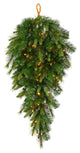 48" Cashmere Teardrop Led50Wmwht