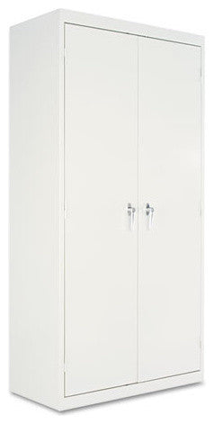 Front-facing view of the assembled cabinet on a solid white background; entire product visible; no text overlays or diagrams; doors closed.