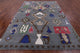 9' 1" X 12' 2" Moroccan Hand Knotted Wool Rug - Q13100