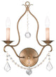 Chesterfield Wall Sconce, Antique Gold Leaf