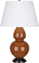 Robert Abbey RA-1758X 1-Light Table Lamp, Double Gourd