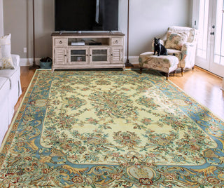 Pak-Persian Delmer Ivory/Gray Rug, 9'0x12'1