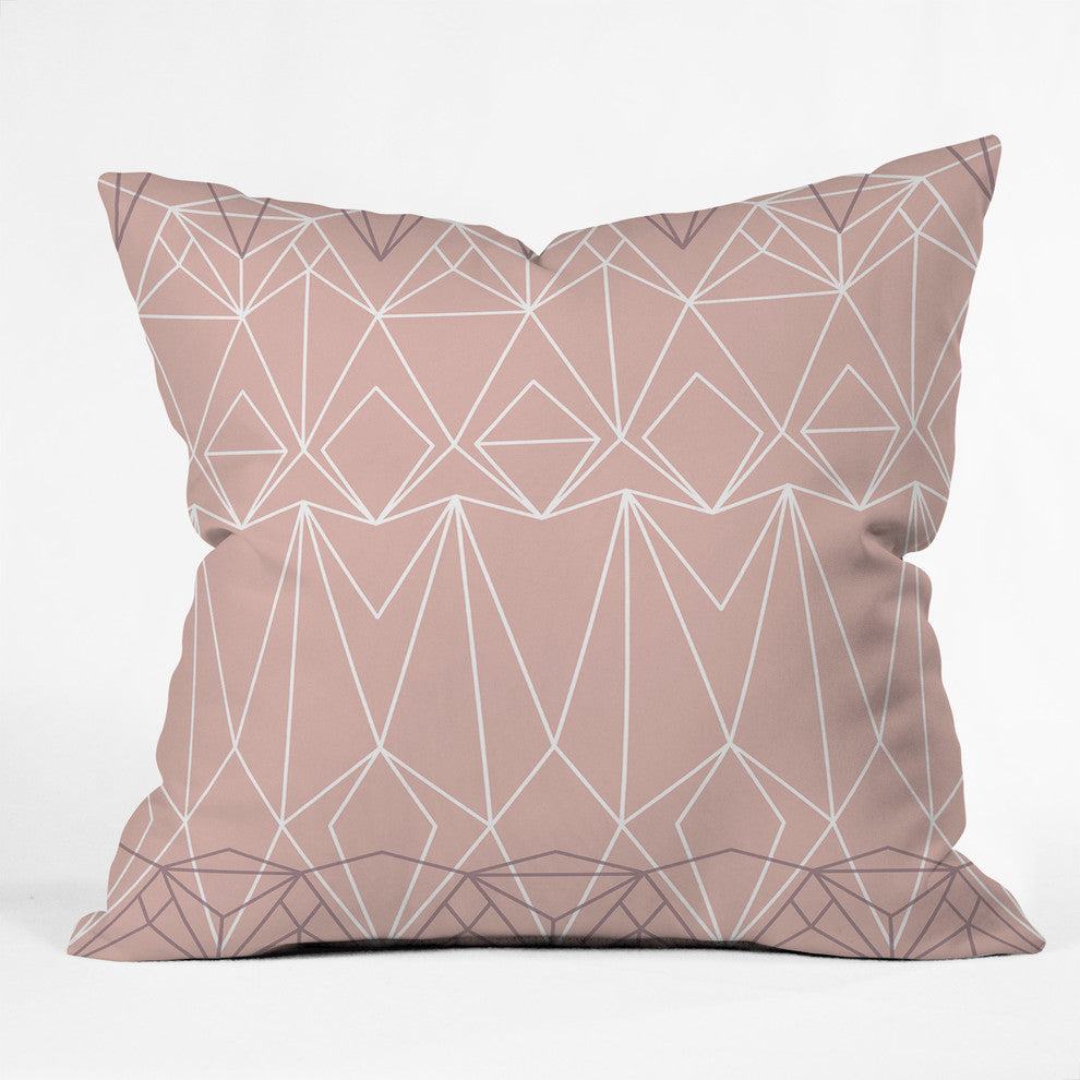 Mareike Boehmer Simplicity 3 Throw Pillow, 16"x16"