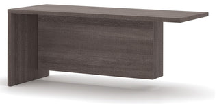 Bestar Pro-Linea Return Table, Bark Gray