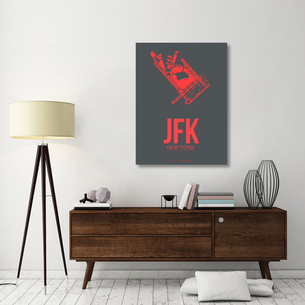 "JFK New York Poster 2" Fine Art Print