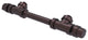 Pipeline 7" Overall Cabinet Pull, Antique Bronze