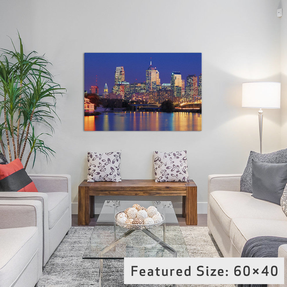 "Philadelphia, Pennsylvania" by Panoramic Images, 26x18x1.5"