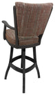 Classic Extra Tall Bar Stool, Watusi Madder, Dark Gray, 34"