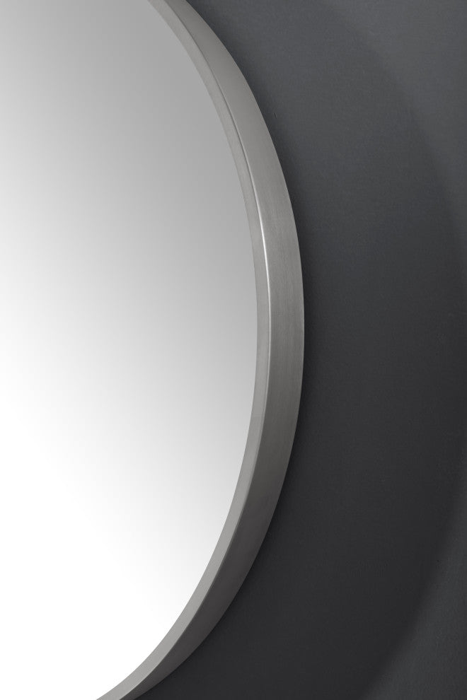 Avanity Avon 30" Mirror, Brushed Stainless