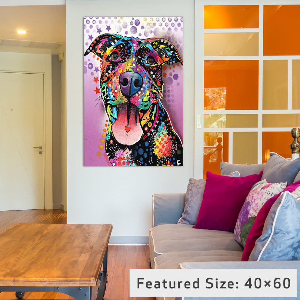 "Ms. Understood" Wrapped Canvas Art Print, 26x18x1.5